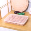 Easter Covered Egg Holder for Refrigerator,30 Deviled Egg Tray with