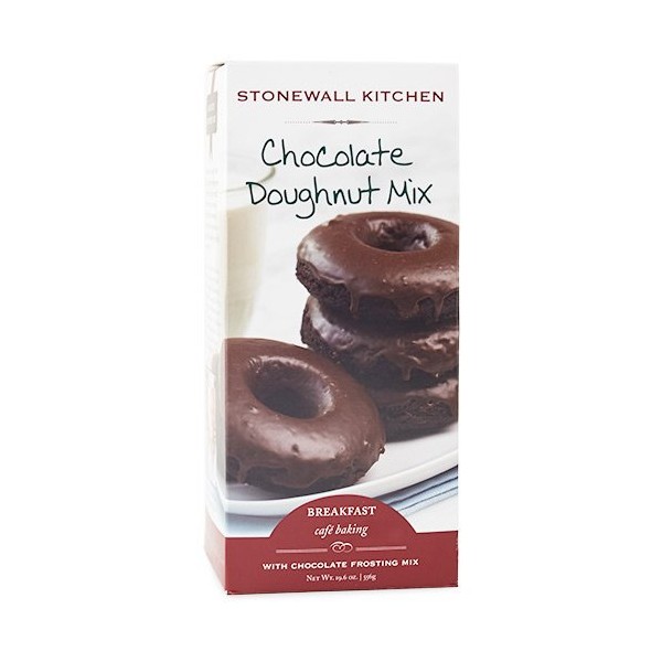 Stonewall Kitchen Chocolate Doughnut Mix, 19.6 Ounces
