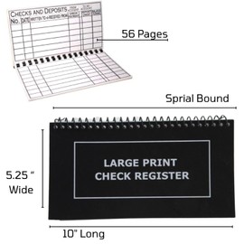 The Giant Print Check Register