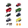 Majorette Farm Set 5 Pezzi – Veicoli Agricoli in Metallo