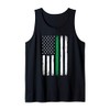 Thin Green Line Flag, Proud Military Gift Support Veterans Tank