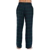 Ashford & Brooks Mens Super Soft Flannel Plaid Pajama Sleep