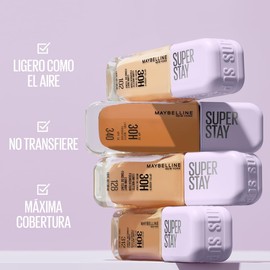 Maybelline Super Stay Lumi Matte Base de Maquillaje Líquida, Alta Cobertura con Acabado Mate Luminoso, Tecnología Lightwear 30H de Duración, Tono 220, 30 ml