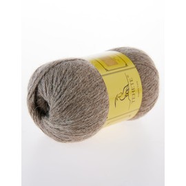 TEHETE Angora Wool Yarn for Crocheting Soft Luxurious Fuzzy Chunky Angora Rabbit Hair Knitting Yarn(Tan,3Balsl)