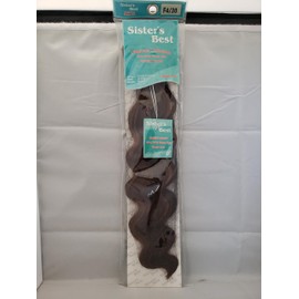 Sisters Best Platinum Collection Spanish Wave Bulk Human Synthetic Hair Extension 18 inches (F4/30)