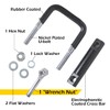 MaxxHaul 50831 Hitch Tightener Anti Rattle Stabilizer for 2" Hitches
