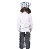 Adjustable Apron and Chef Hat Set for Cooking and Baking