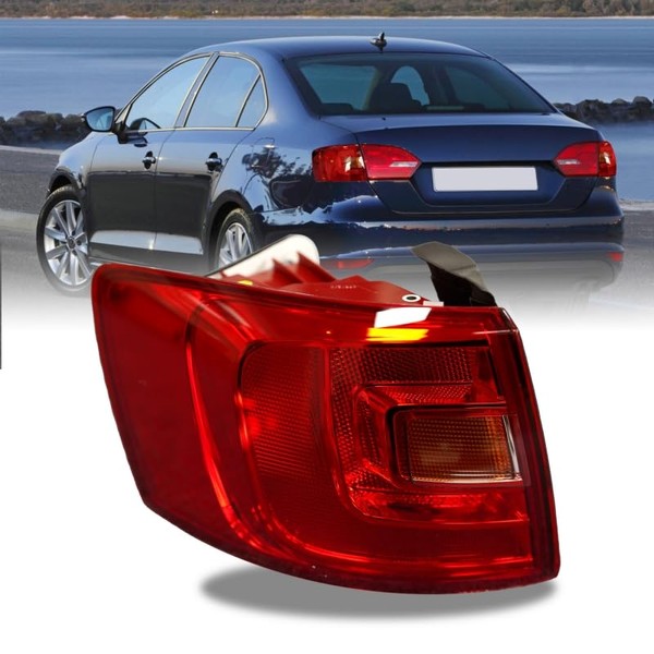 Road Hawk For Volkswagen Jetta Rear Tail Light Assembly Outer