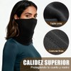 Kit 2 Piezas Bufanda para Hombre y Mujer, Mascarilla Calentadora