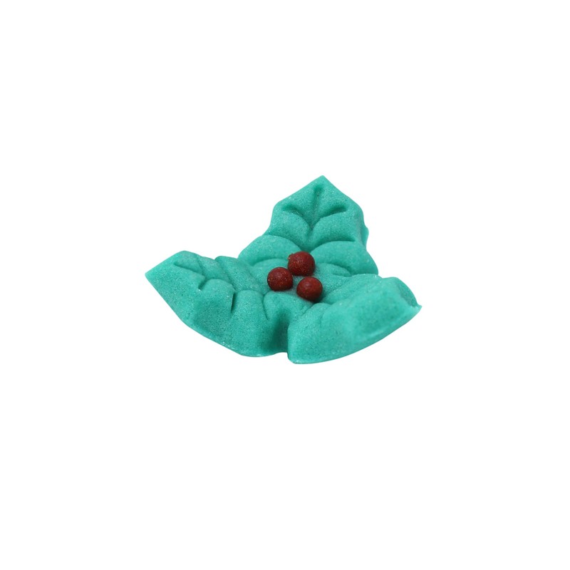 PME Christmas Edible Sugar Decorations - Jolly Holly (Pack of