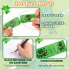 1000 Pieces St. Patrick's Day Raffle Tickets Green Shamrock Tickets