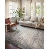 Loloi II Austen Collection AUS-02 PEBBLE / CHARCOAL, Contemporary 7'-10"
