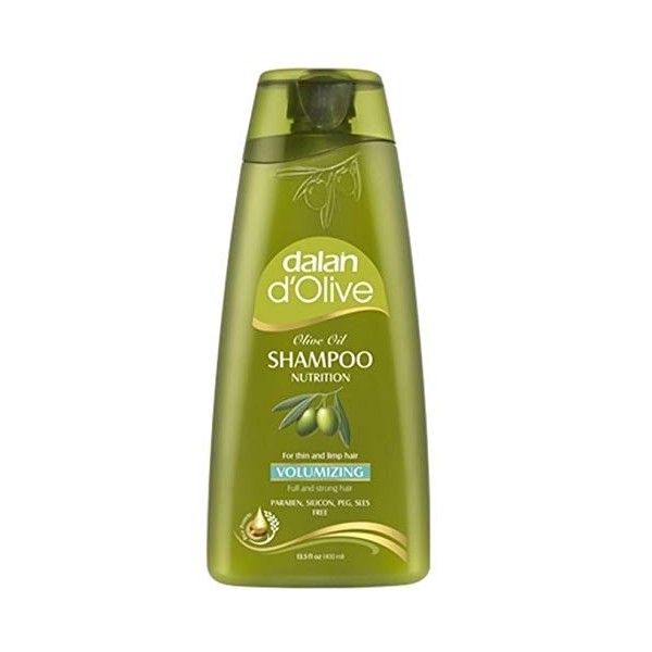 3x Dalan d 'Olive Shampoo Volumizing for thin and Limp Hair – 400 ml