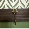 Knobs By Blossom Vintage Antique Brass Iron Wall Hooks Tie