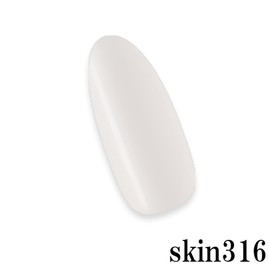 Skin Color Gel 12.6 oz (316 g), Skin White, White Color, For Skin Friendly Gel Nails, Made in Japan, Cosmetics Registered, UV/LED Compatible, For Self & Professional Use, Single Item