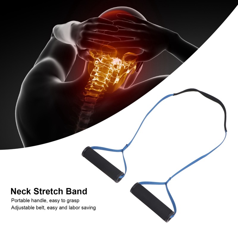 Adjustable Neck Shoulder Stretch Band Cervical Lumbar Massage Band Dynamic