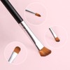 4 Pcs Flat Concealer Brush Eye Eyeshadow Primer Brush Small