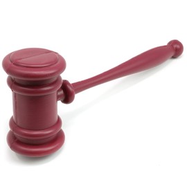 Skeleteen Judge Gavel Costume Accessory - Justice Costume Accessories Props for Courtroom - 1 Piece
