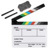 Zacro Acrylic Plastic Director's Film Clapboard Easy Wipe Cut Action