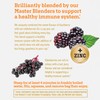 Twinings Superblends Immune Support+ Zinc Blackberry Flavoured Hibiscus, Elderberry Herbal,