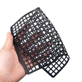 XUNJIAJIE RC Car Rubber Window Net, Roof Rack Net for 1/10th, 1/8th RC Crawler Car (Black)