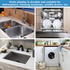 Washing Machine Waste Splitter, Dishwasher Y Connection Adapter for Pipe