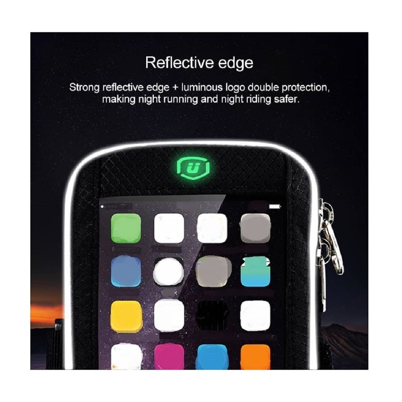 DFV mobile - Waterproof Reflective Armband Case with Touchscreen with