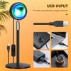 Sunset Lamp,RGB Sunset Light for Home Decor,360° Rotation Sunset Lamp