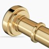 Gold Tension Shower Curtain Rod 36-84 Inch(3-7ft) Never Rust No