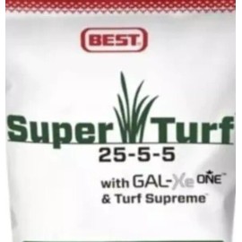 Best 🔥5 lbs Zip Bag Best Super Turf w/Gal-xe 25-5-5 Professional lawn fertilizer