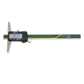 Shars 6" Electronic Digital Depth Gage, 4" Base Length, 0.0005"/0.01mm Resolution 303-1752 P]