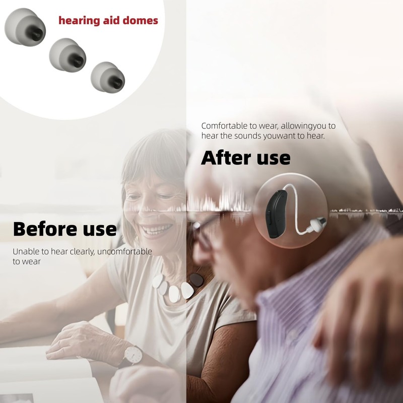 Hearing Aid Domes,Silicone Hearing Aid Domes for Resound SureFit RIC