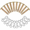 Caalii 738-04124A Shear Pins and 714-04040 Cotter Pins for Troy