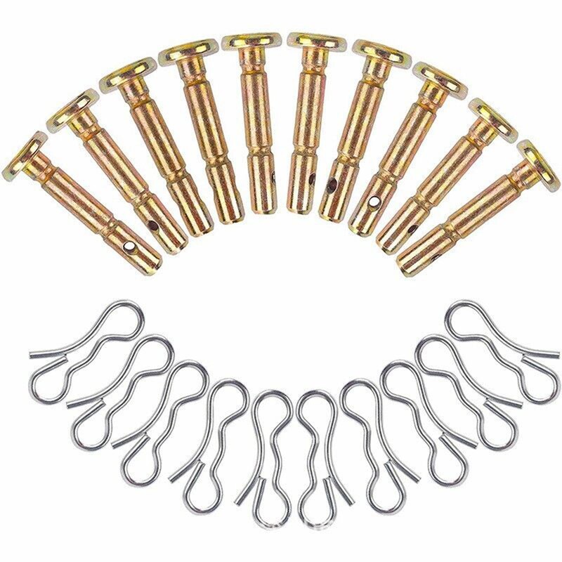 Caalii 738-04124A Shear Pins and 714-04040 Cotter Pins for Troy