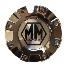 Mayhem Wheels 8101 Monstir Dually C108101C02-R 813220825F-3 Rear Chrome Cap