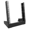 QiaoYoubang 6U Small Desktop Network Rack, 10 inch Mini Open