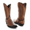 Soto Boots Mens Burnished Snip Toe Cowboy Boots H50030 (8)
