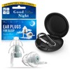 Ear Plugs for Sleep, Comfortable Reusable Noise Cancelling Earplugs, Hearing