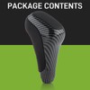 CARBBIA Shift Knob Carbon Fiber Leather Automatic Gear Shift Knob