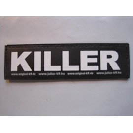 Labels Killer (Small) Package of 2 Julius-K9 for Harnesses