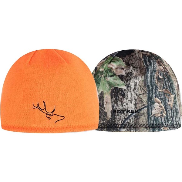 EDTREK All Purpose Reversible Beanie - Ultra Comforable and Soft