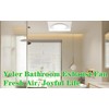 yeler Bathroom Exhaust Fan with Light DC Energy-Saving Bathroom Ventilation