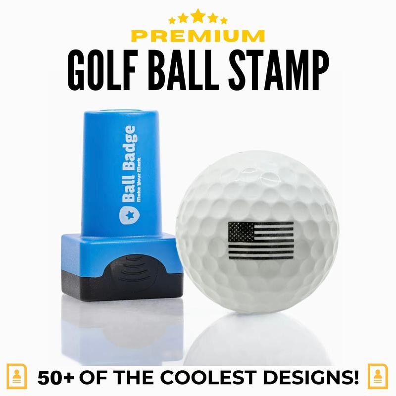 HODL 21 Ball Badge Golf Ball Stamp - Self-Inking Marker