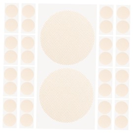 ORFOFE 50pairs for Sports Chest Patch Male Shields Breathable Pads Male Accessory Invisibility Pads Training Pasties Training Supply