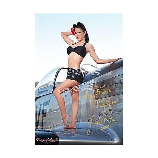 Wings of Angels Malak Pin Up Jen Rox Calendar Girl