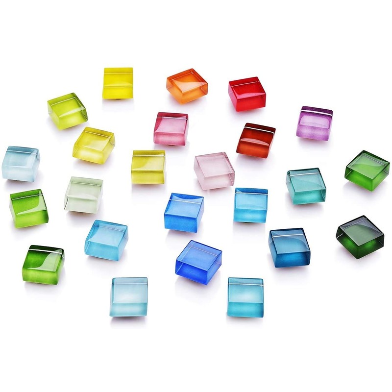 Magnets, Strong Power, 24 Colors, Transparent Magnets, Perfect for Refrigerator