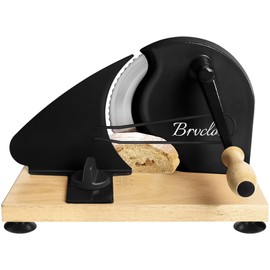 【Upgraded】Manual Bread Slicer for Homemade Sourdough Bread,Metal Guide & Adjustable Thickness, Hand Crank Bread Slicer with Scale Line and Suction Cup, Sharp Blade, Suitable for Sourdough Bread, Etc