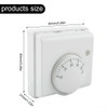Manual Underfloor Heating Thermostats, 220V AC 10 Amp Room Thermostat