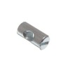 10 of Barrel Nut for Furniture Bolt Slotted M6 X 20Mm Long Zp