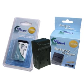 UpStart Battery Battery and Charger for Olympus SP-350, CR-V3 Digital Camera 1300mAh, 3.3V